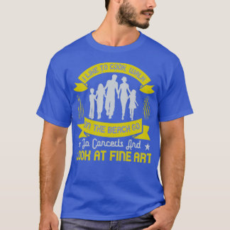 Camiseta Me gusta cocinar pasear por la playa ir a conciert