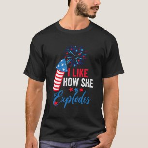 Camiseta Me Gusta Cómo Explota Me Gusta Cómo Golpea El 4 De