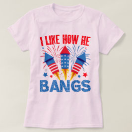 Camiseta Me Gusta Cómo Golpea La Reunión Familiar Pareja