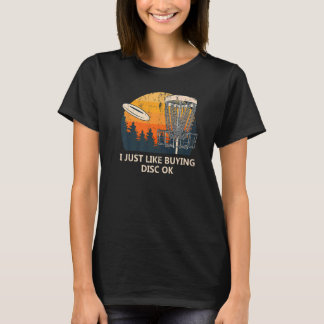 Camiseta Me Gusta Comprar Disco Ok Disco Golf Humfer Golfer
