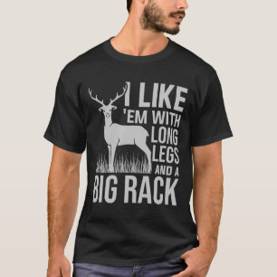 Camiseta Me Gusta Con Piernas Largas Y Caza De Cervezas En
