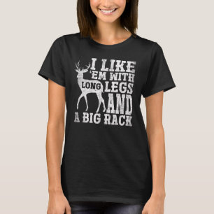 Camiseta Me Gusta Con Piernas Largas Y Caza De Cervezas En
