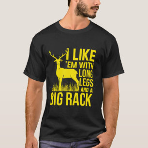Camiseta Me Gusta Con Piernas Largas Y Caza De Cervezas En 