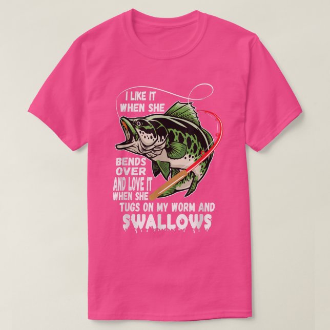 Camiseta Me Gusta Cuando Se Preocupa Por Las Graciosas Ilus (Diseño del anverso)