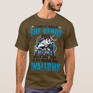 Camiseta Me Gusta Cuando Se Prepara Por Los Regalos De Pesc