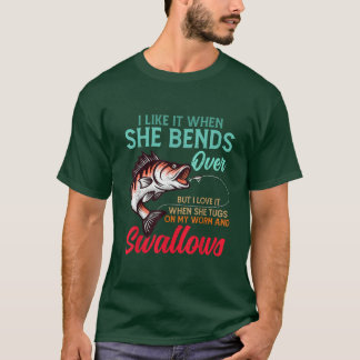 Camiseta Me Gusta Cuando Se Prepara Por Los Regalos De Pesc