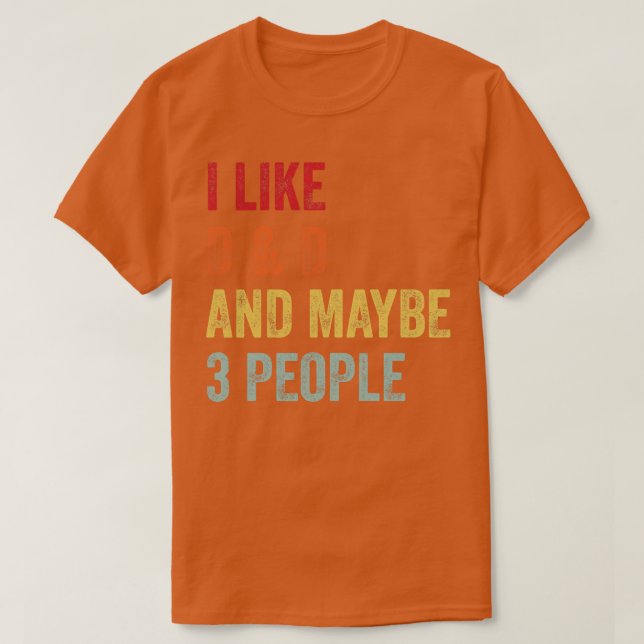 Camiseta Me Gusta D Quizá 3 Personas (Diseño del anverso)