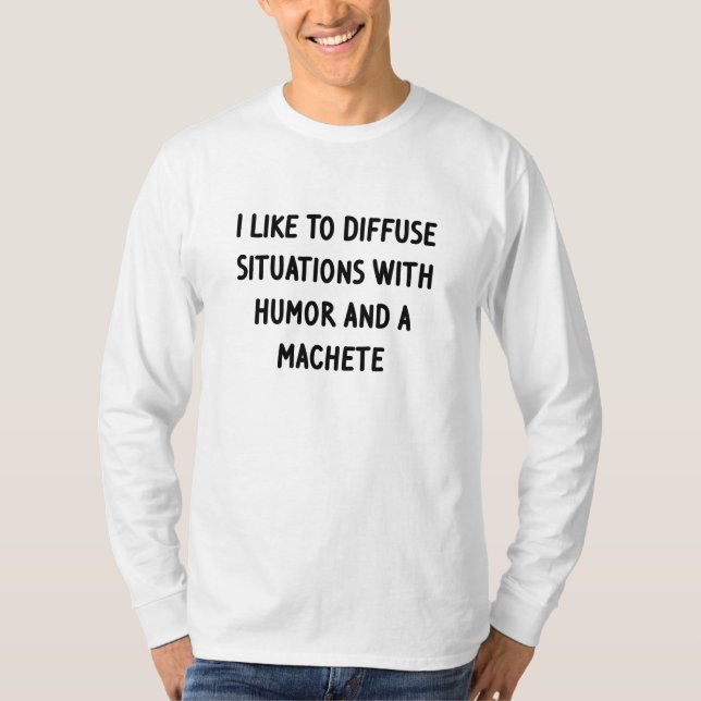 Camiseta Me gusta difundir situaciones (Anverso)