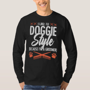 Camiseta Me Gusta Doggie Style porque soy un Mascota más gr