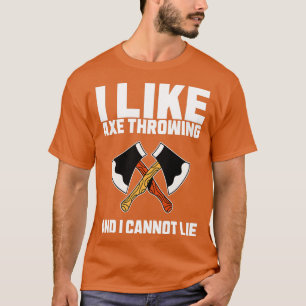 Camiseta Me Gusta El Arrojamiento De Áx Y No Puedo Mentir E