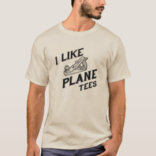 Camiseta Me Gusta El Avión Tees