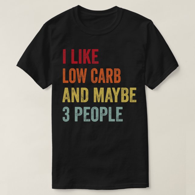 Camiseta Me gusta el bajo, quizás 3 personas (Diseño del anverso)