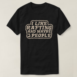 Camiseta Me gusta el balsismo y quizás 3 personas
