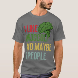 Camiseta Me Gusta El Broccoli Y Quizá 3 Personas 1