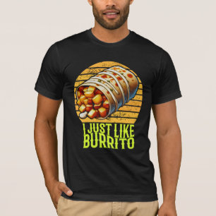 Camiseta me gusta el burrito