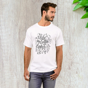 Camiseta Me Gusta el Café Ligero