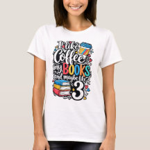 Me gusta el café, mis libros y quizás como 3 perso