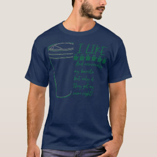 Camiseta Me gusta el café y ocasionalmente mi barista