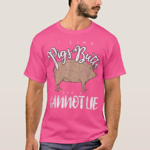 Camiseta Me Gusta El Carnicero De Cerdo Grill Maestro Carni