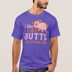 Camiseta Me Gusta El Carnicero De Cerdo Grill Maestro Carni