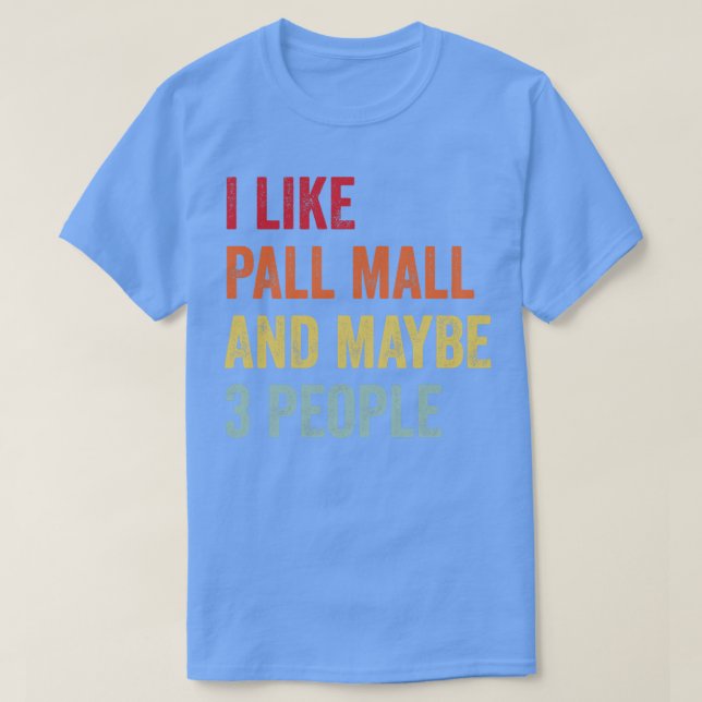 Camiseta Me Gusta El Centro Comercial Pall Quizá 3 Personas (Diseño del anverso)