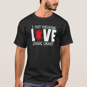 Camiseta Me Gusta El Chiste Crustáceo Del Cangrejo
