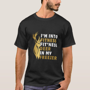 Camiseta Me gusta el ciervo de fitness en mi divertido cong
