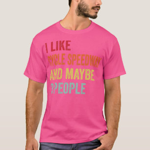 Camiseta Me Gusta El Circuito De Ciclismo Quizá 3 Personas
