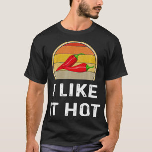 Camiseta Me Gusta El Cocinero De Pimientos De Chili Calient
