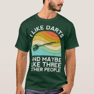 Camiseta Me Gusta El Cricket Darts Dart 501 Cerveza Retro F
