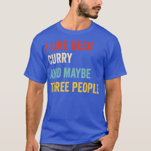 Camiseta Me Gusta El Curry De Cerveza