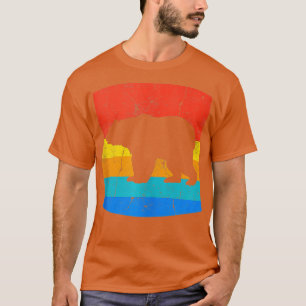 Camiseta Me Gusta El Ganado De Silhouette De Oso Lovers Tan