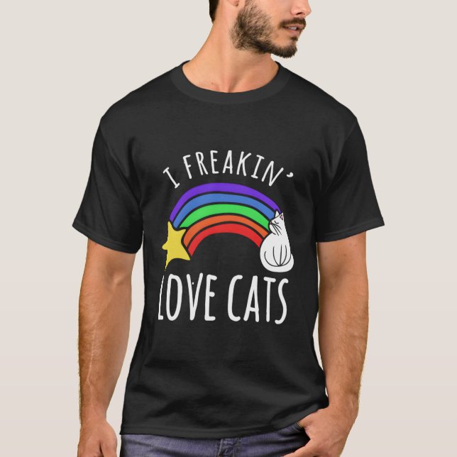 Camiseta Me Gusta El Gato De Gatos (Anverso)