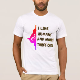 Camiseta Me gusta el gato que espía béisbol