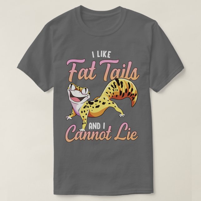 Camiseta Me Gusta El Gecko De Leopardo Grasado. (Diseño del anverso)