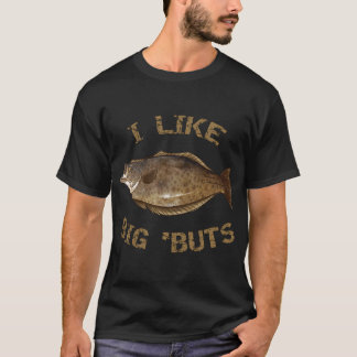Camiseta Me Gusta El Gran Halibut Pescador