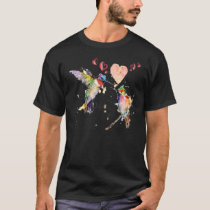 Camiseta Me Gusta El Hummingbi Romántico Día De Las Aves Mi