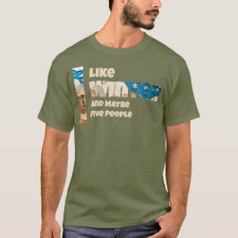 Camiseta Me gusta el invierno y quizás