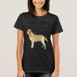 Camiseta Me Gusta El Labrador Amarillo Recuperar Perros Y Q