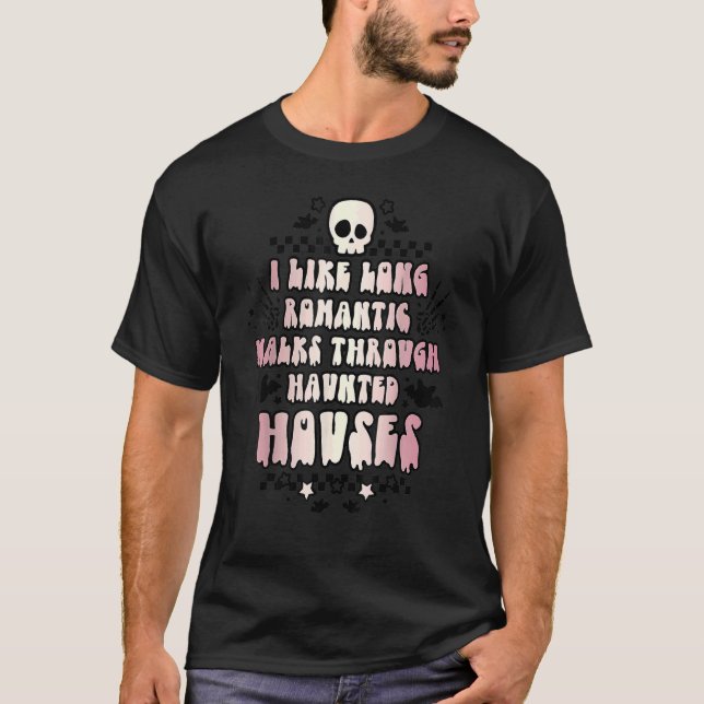 Camiseta Me Gusta El Largo Camino Romántico A Través De Cas (Anverso)