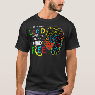 Camiseta Me Gusta El Pelo Envuelto En Las Divertidas Mujere