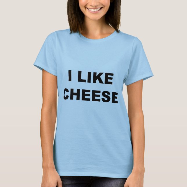 Camiseta Me Gusta El Queso (Anverso)