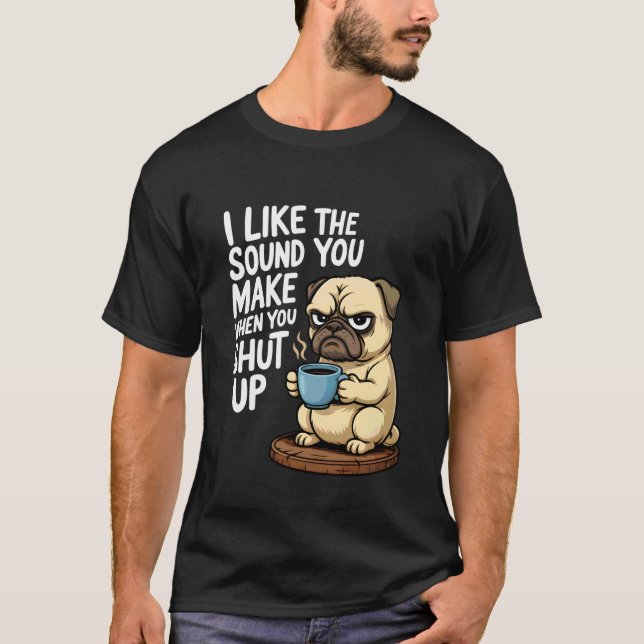 Camiseta Me Gusta El Sonido Que Haces Cuando Te Callas Dive (Anverso)