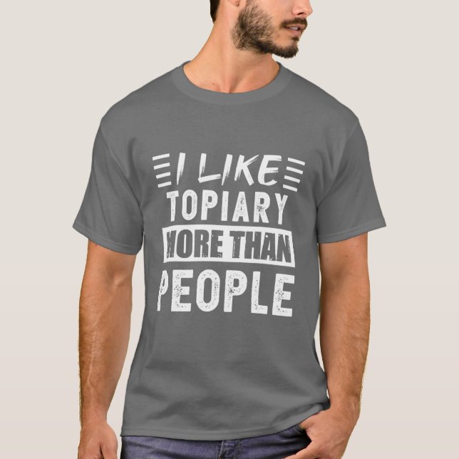 Camiseta Me Gusta El Tema Más Que La Gente Divertida (Anverso)