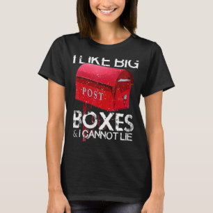 Camiseta Me Gusta El Trabajador Postal De Big Boxes Mailman
