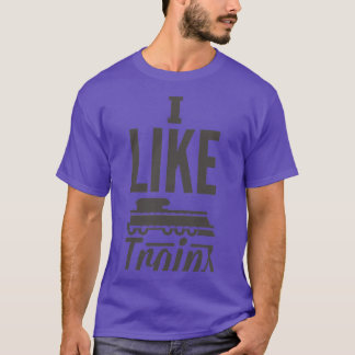 Camiseta Me Gusta El Tren