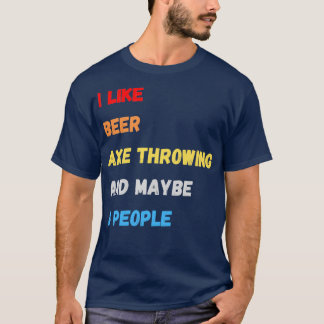 Camiseta Me Gusta El Vestido De Cerveza Y Quizá 3 Personas