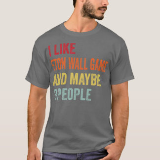 Camiseta Me Gusta Eton Wall Game Quizá 3 Personas
