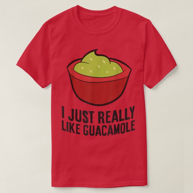 Camiseta Me Gusta Guacamole Funny Aguacado (Diseño del anverso)
