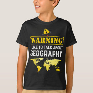 Camiseta Me Gusta Hablar De Geografía Graciosa Geógrafa